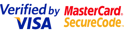 Verified by Visa · MasterCard SecureCode